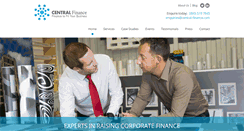 Desktop Screenshot of central-finance.com